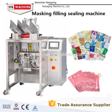 2015 Top Sale Facial Mask Packing Machinery Automatic Intergrated Process Face Mask Filling Sealing Machine,China Supplier